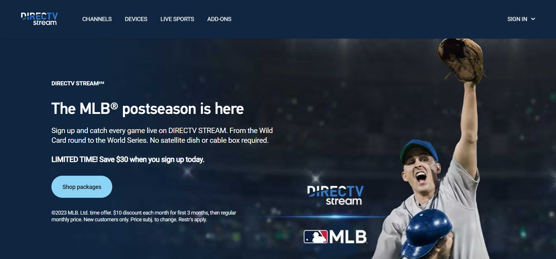 Stream Live Sports With DIRECTV STREAM